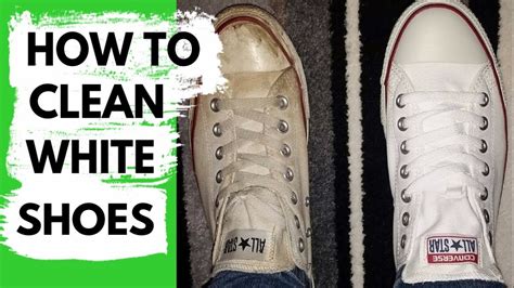 how to whiten white sneakers